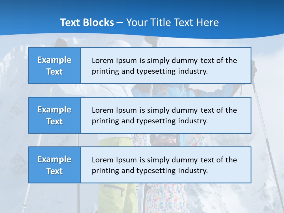 Adult Daughter Child PowerPoint Template