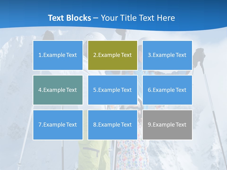 Adult Daughter Child PowerPoint Template