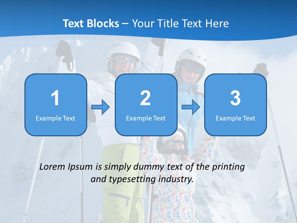 Adult Daughter Child PowerPoint Template