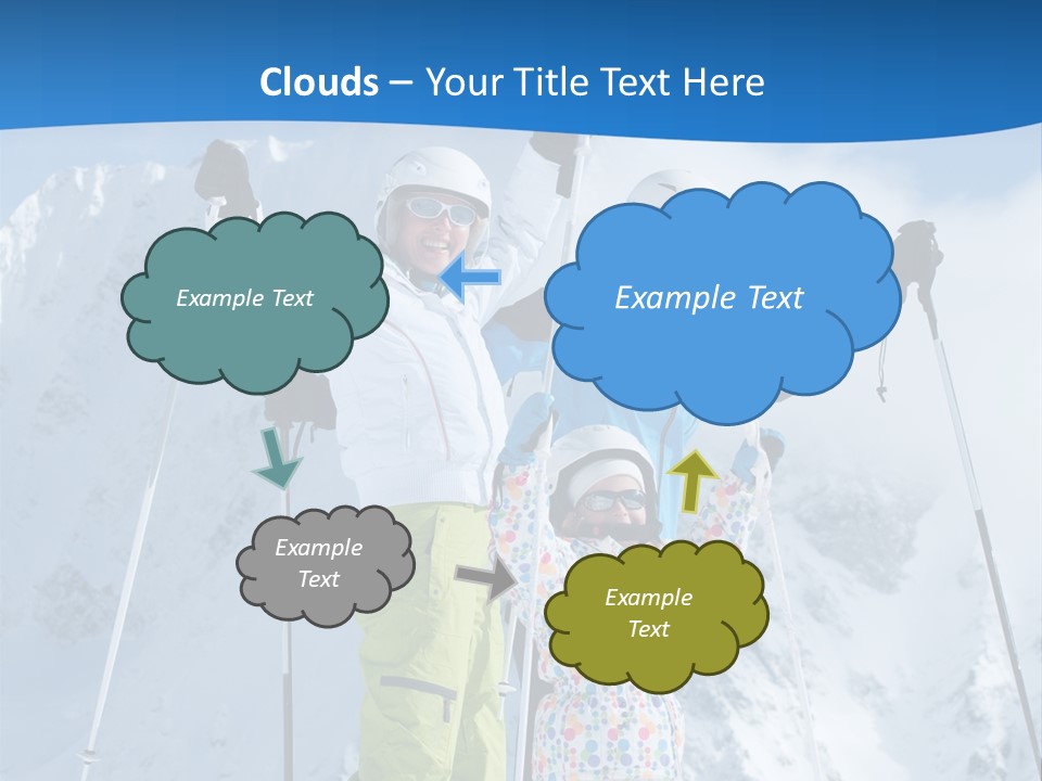 Adult Daughter Child PowerPoint Template