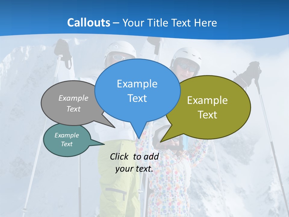 Adult Daughter Child PowerPoint Template