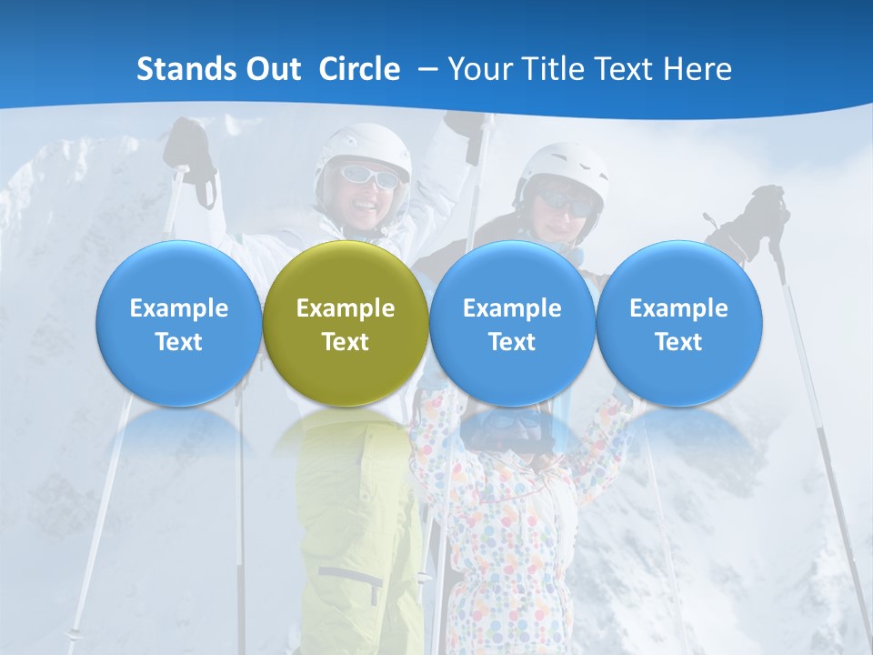 Adult Daughter Child PowerPoint Template