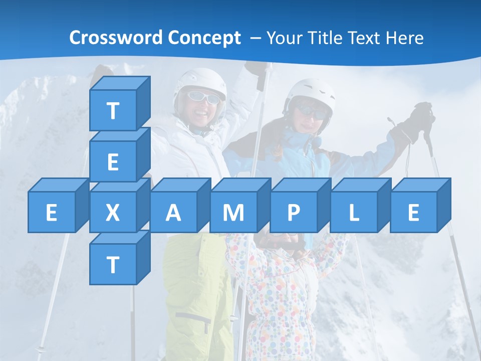 Adult Daughter Child PowerPoint Template