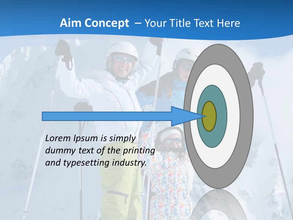 Adult Daughter Child PowerPoint Template