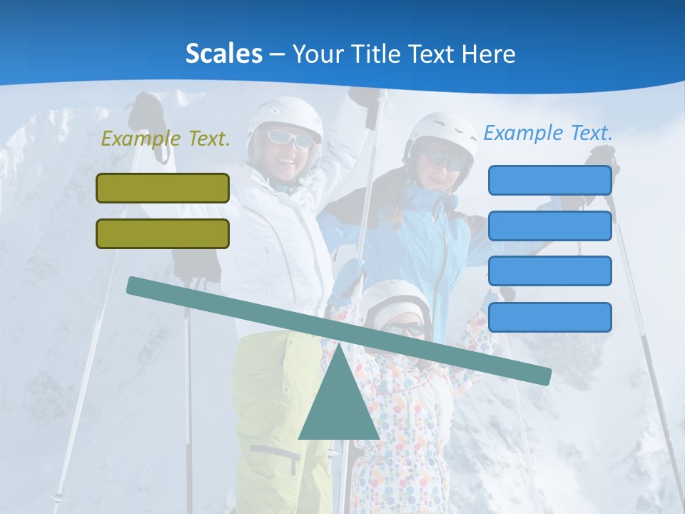 Adult Daughter Child PowerPoint Template