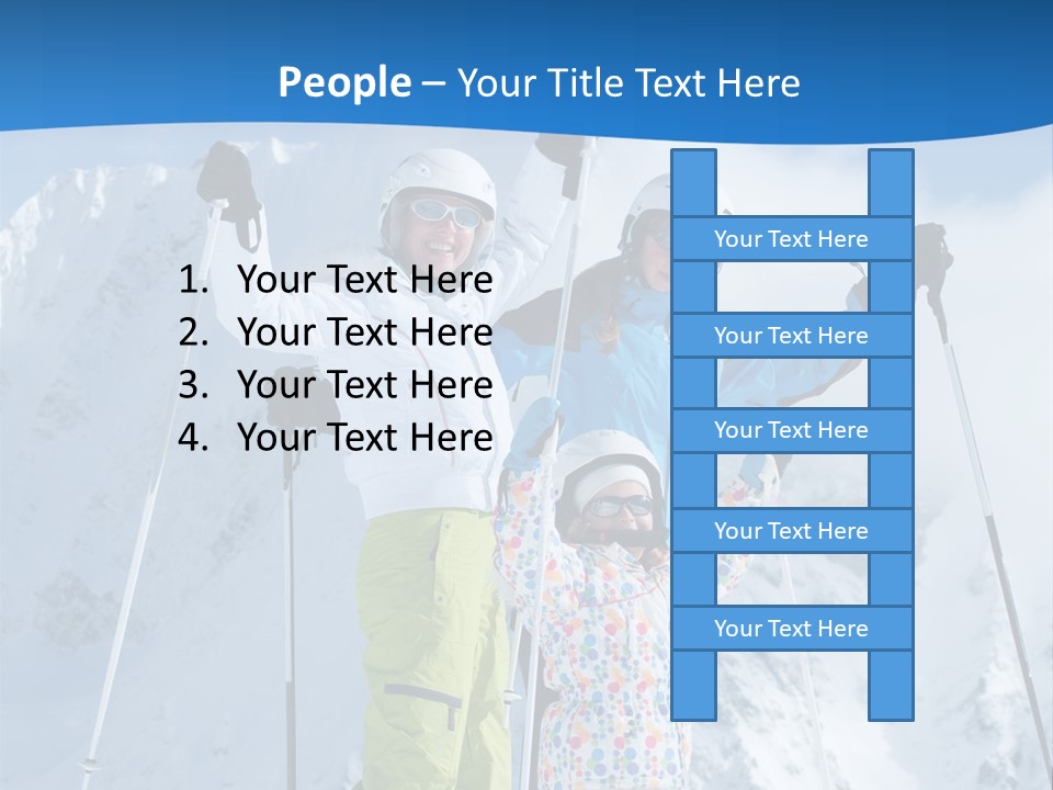 Adult Daughter Child PowerPoint Template