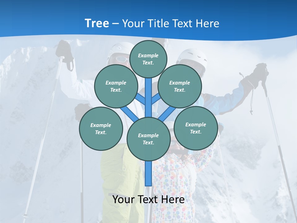 Adult Daughter Child PowerPoint Template