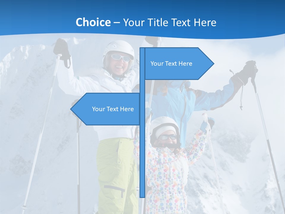 Adult Daughter Child PowerPoint Template