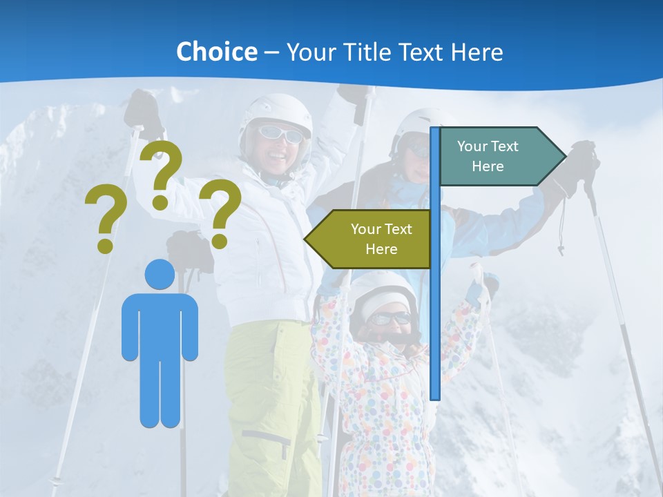 Adult Daughter Child PowerPoint Template