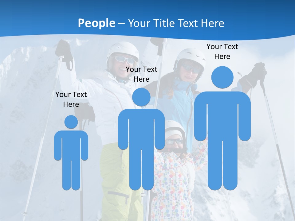 Adult Daughter Child PowerPoint Template