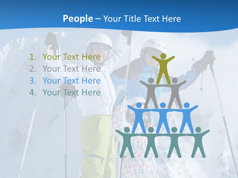 Adult Daughter Child PowerPoint Template