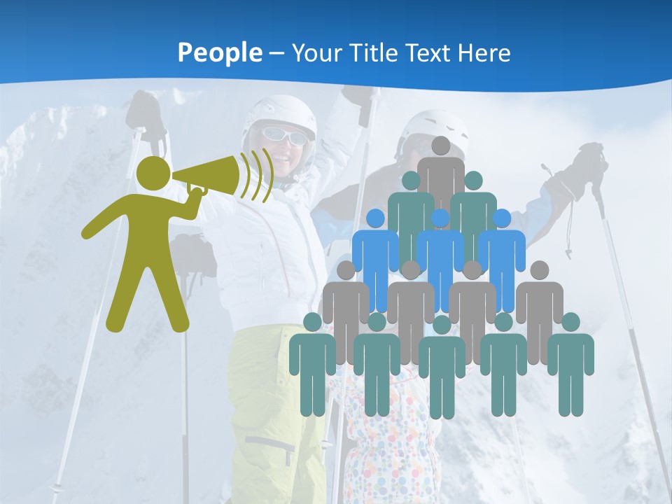 Adult Daughter Child PowerPoint Template