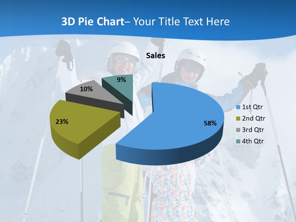 Adult Daughter Child PowerPoint Template
