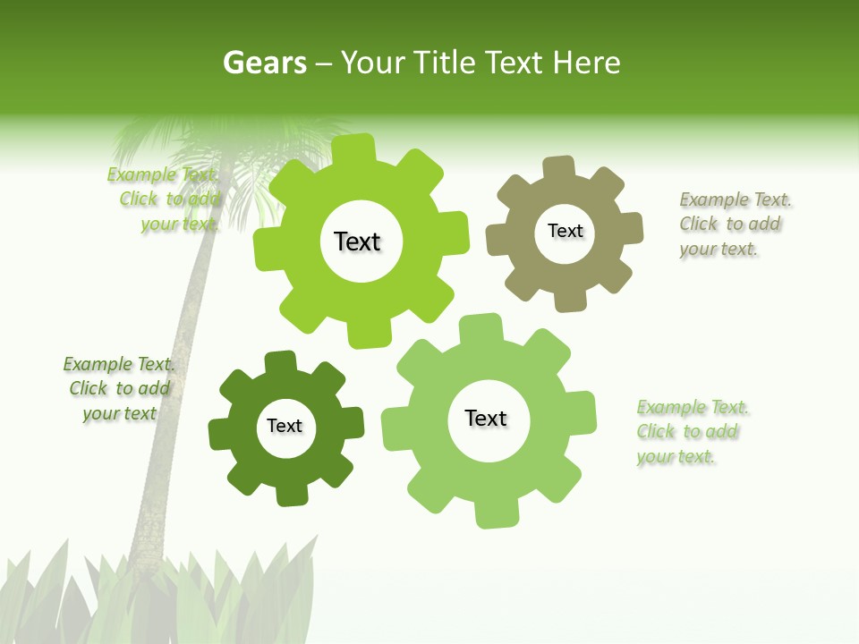 Relax Sand Spring PowerPoint Template