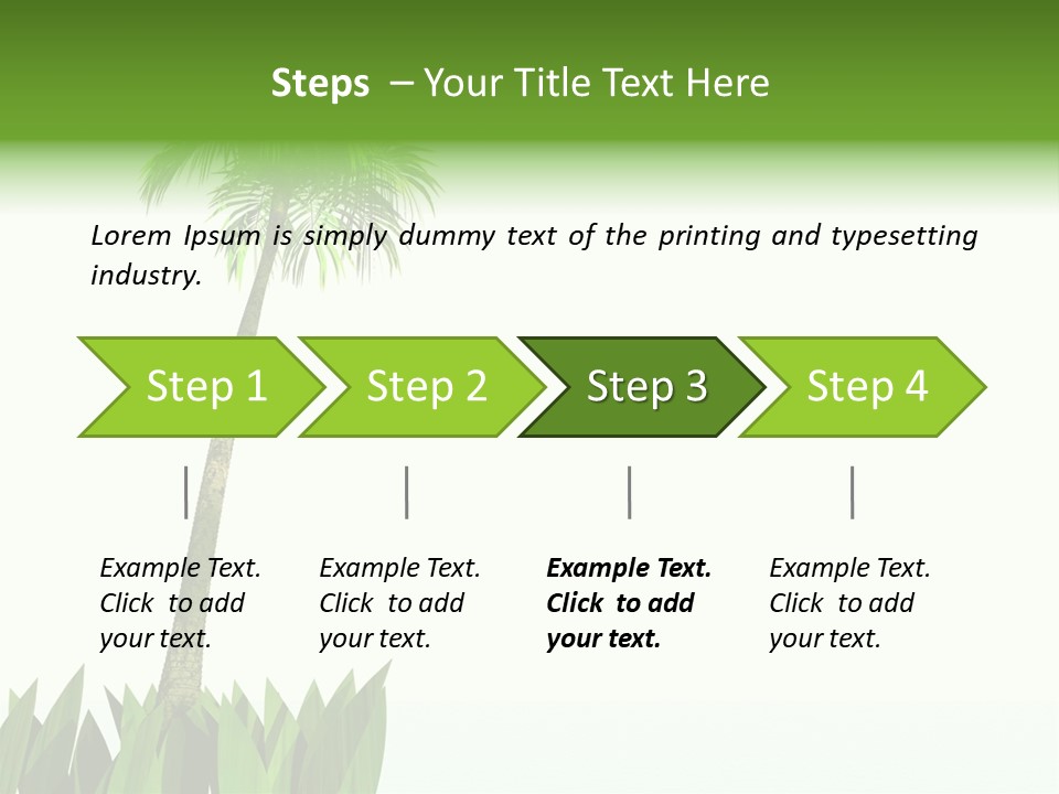 Relax Sand Spring PowerPoint Template