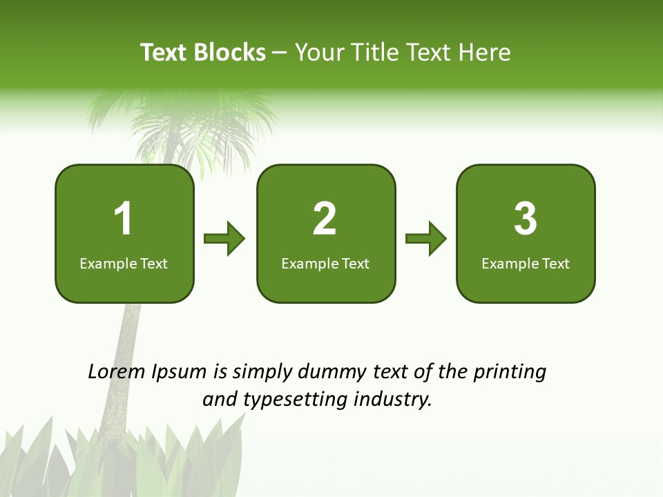 Relax Sand Spring PowerPoint Template