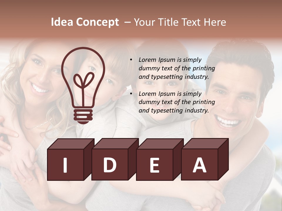 Aquarium Splashing Liquid PowerPoint Template