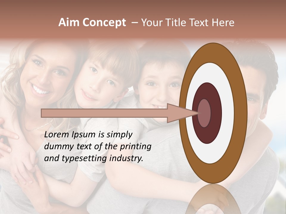 Aquarium Splashing Liquid PowerPoint Template