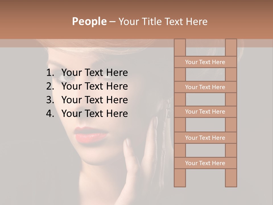 Meeting Li Ten Conference PowerPoint Template