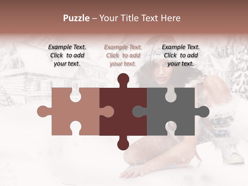 Beautiful Indian Happy PowerPoint Template