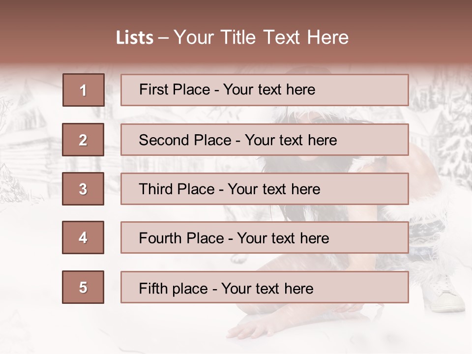 Beautiful Indian Happy PowerPoint Template