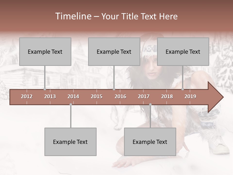 Beautiful Indian Happy PowerPoint Template