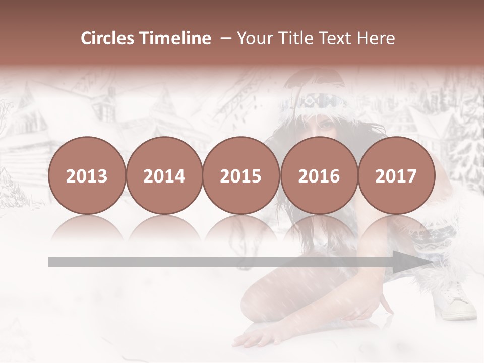 Beautiful Indian Happy PowerPoint Template