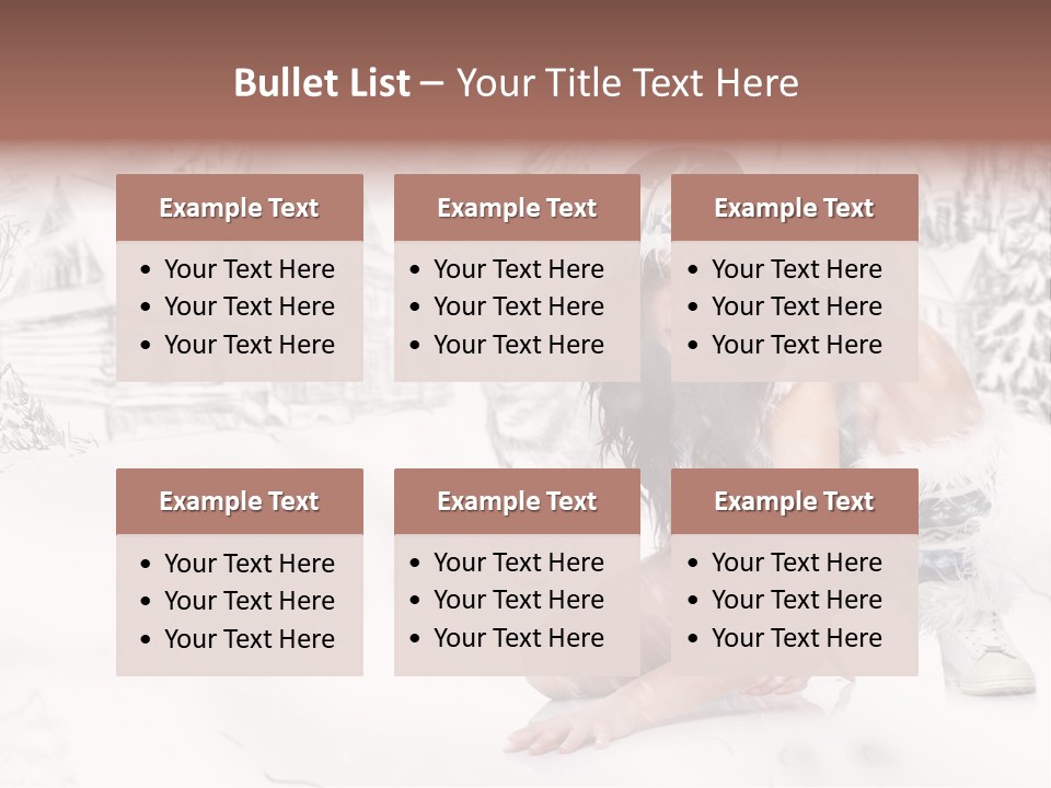 Beautiful Indian Happy PowerPoint Template