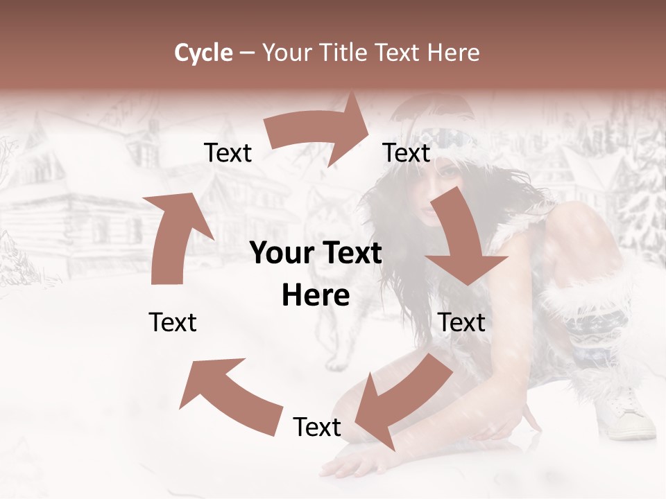 Beautiful Indian Happy PowerPoint Template