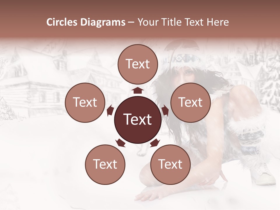 Beautiful Indian Happy PowerPoint Template