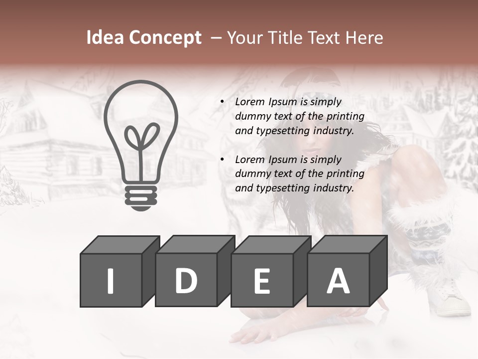 Beautiful Indian Happy PowerPoint Template