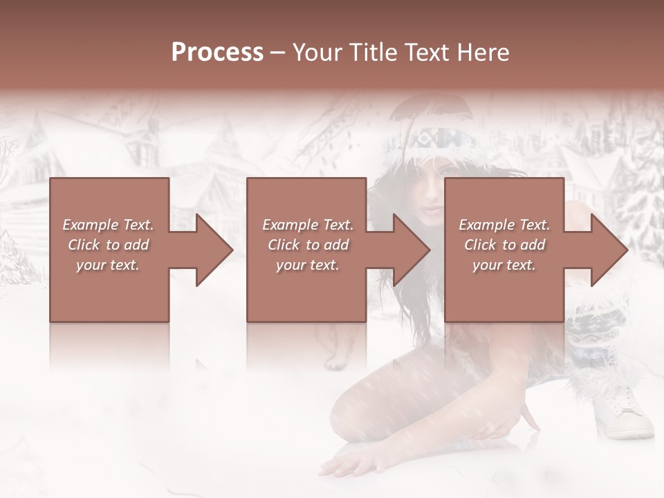 Beautiful Indian Happy PowerPoint Template