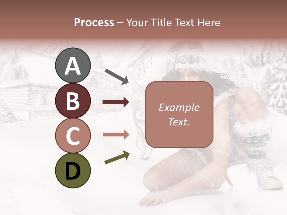 Beautiful Indian Happy PowerPoint Template