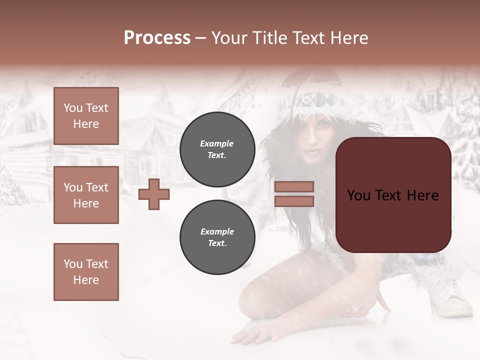 Beautiful Indian Happy PowerPoint Template