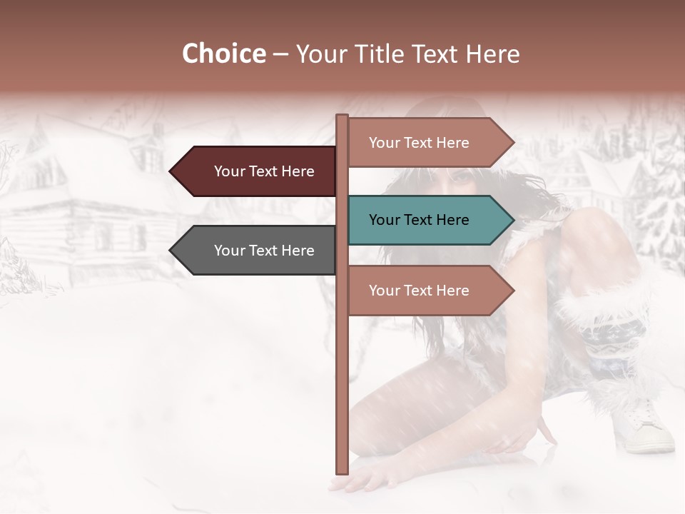 Beautiful Indian Happy PowerPoint Template