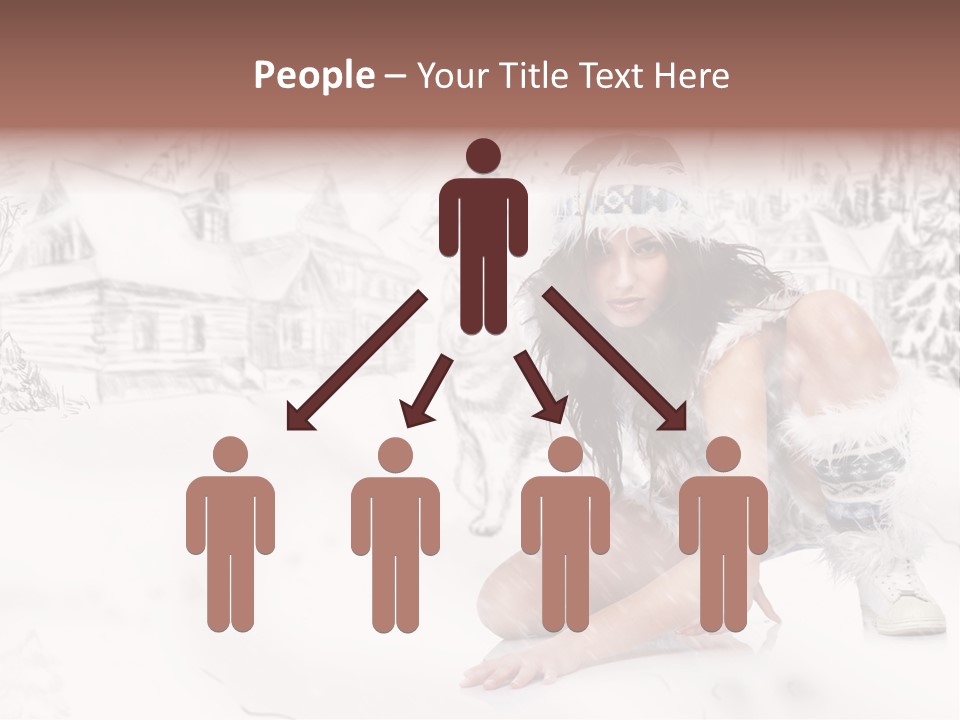 Beautiful Indian Happy PowerPoint Template