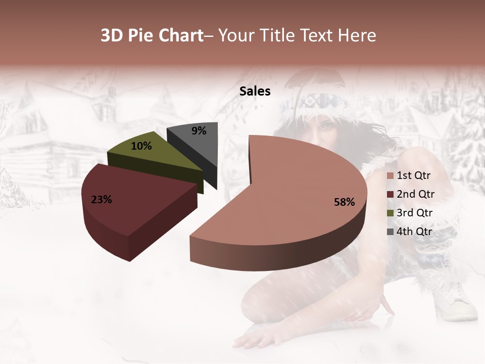Beautiful Indian Happy PowerPoint Template
