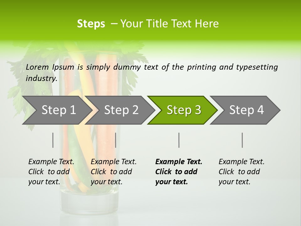 Dieting Snack Freshness PowerPoint Template