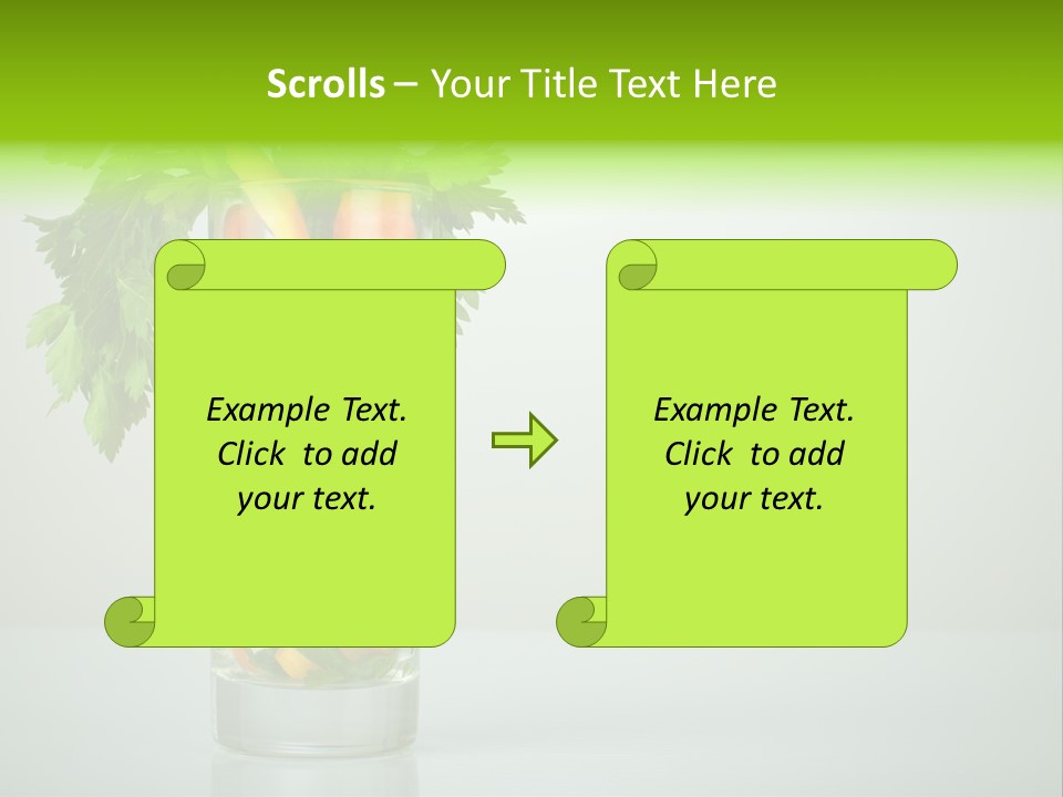 Dieting Snack Freshness PowerPoint Template