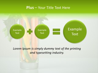 Dieting Snack Freshness PowerPoint Template