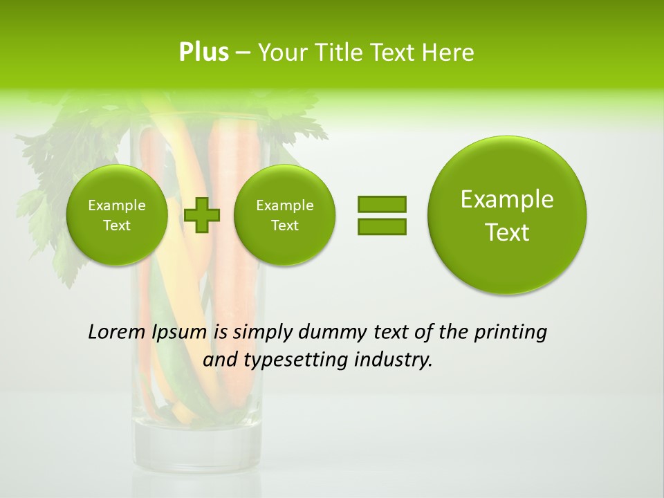 Dieting Snack Freshness PowerPoint Template