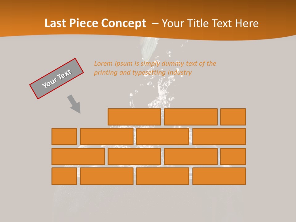 Aquarium Splashing Liquid PowerPoint Template