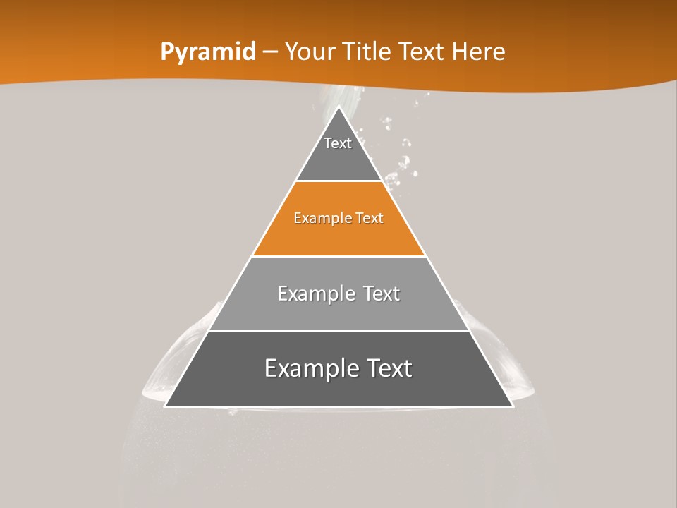 Aquarium Splashing Liquid PowerPoint Template