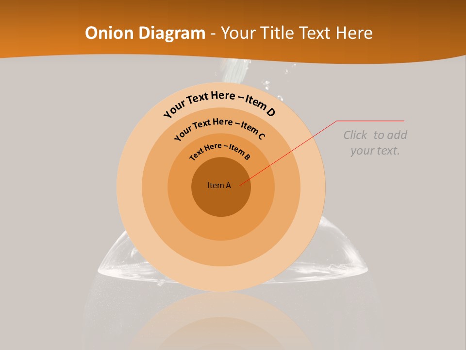 Aquarium Splashing Liquid PowerPoint Template