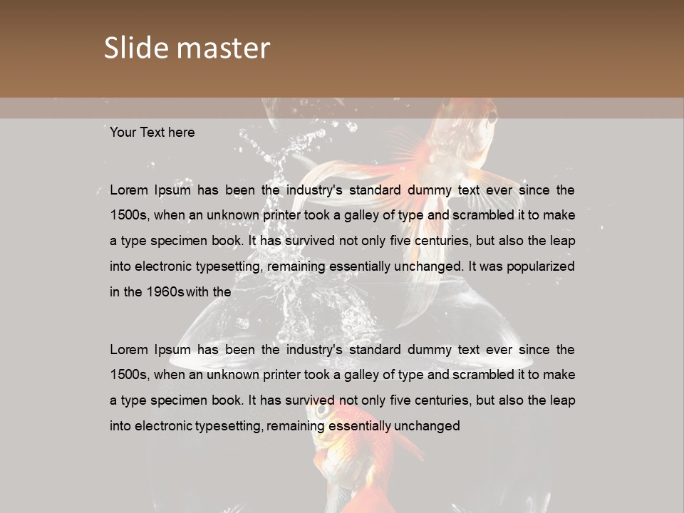 Action Animals Emergence PowerPoint Template