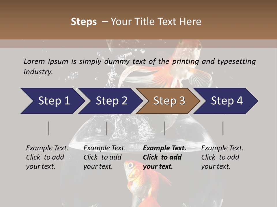 Action Animals Emergence PowerPoint Template