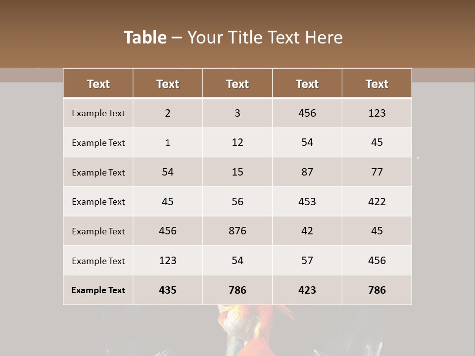 Action Animals Emergence PowerPoint Template