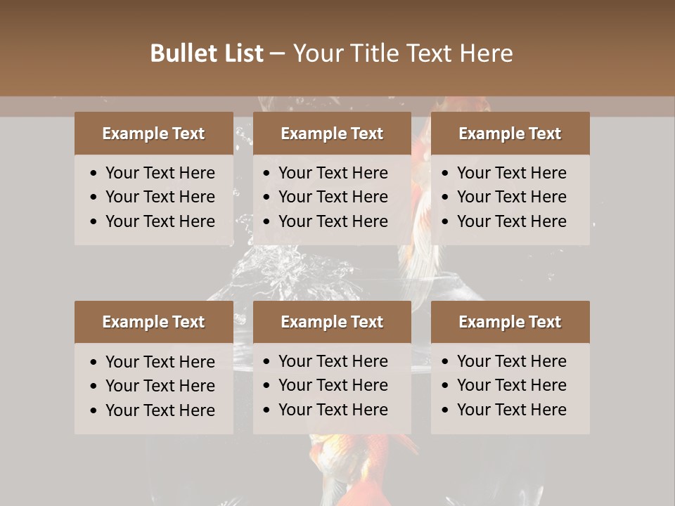 Action Animals Emergence PowerPoint Template
