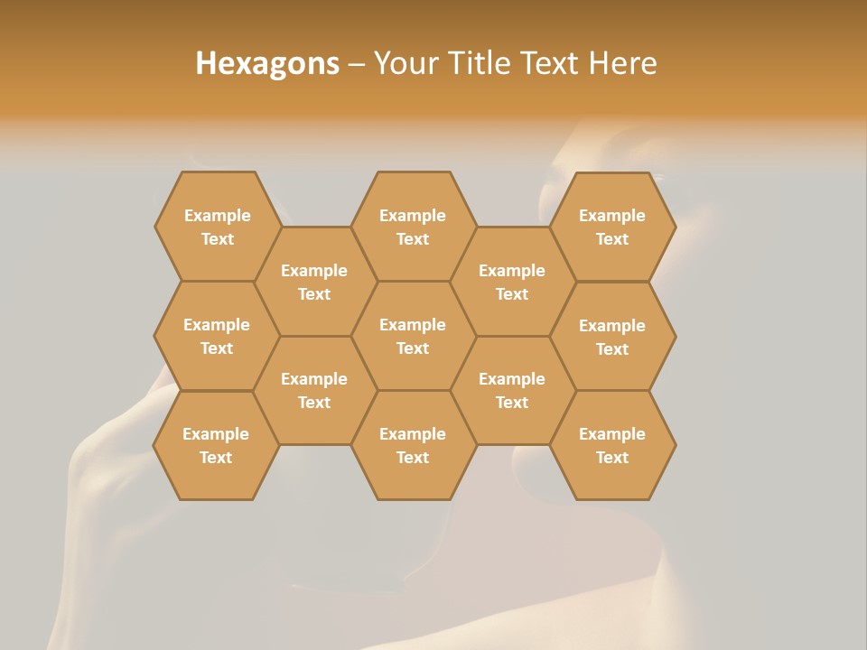 Young Coffee Satisfaction PowerPoint Template