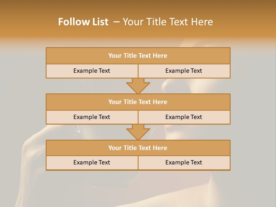 Young Coffee Satisfaction PowerPoint Template